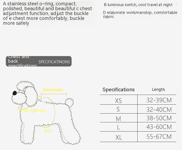 Adjustable LED Dog Harness No  - No Pull Dog Harness review and price