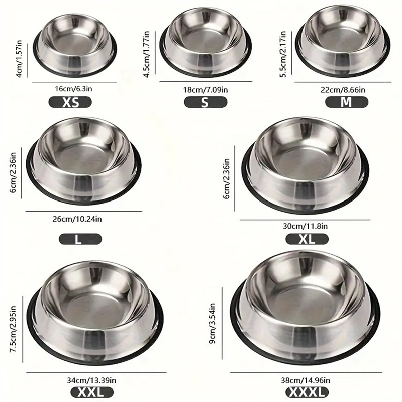 Non-slip Stainless Steel Dog B - Pet Supplies Dropshipping review and price
