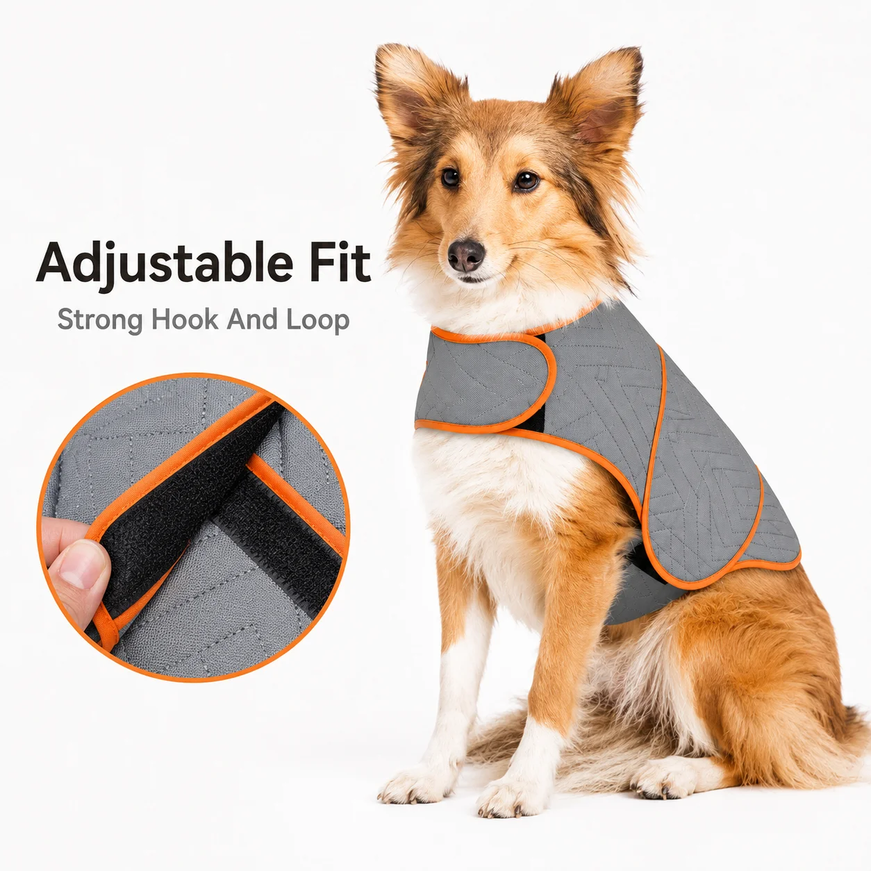 Adjustable Dog Calming Vest Ge - Dog Anxiety Vest review and price
