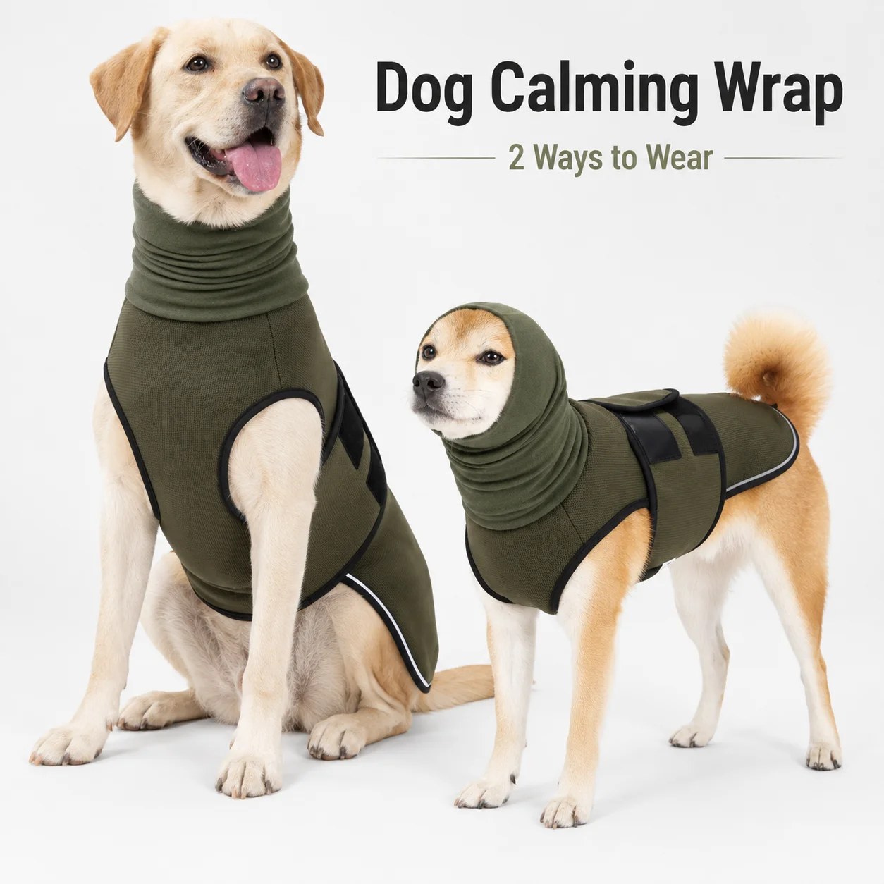 Adjustable Dog Calming Shirt S - Dog Anxiety Vest review and price