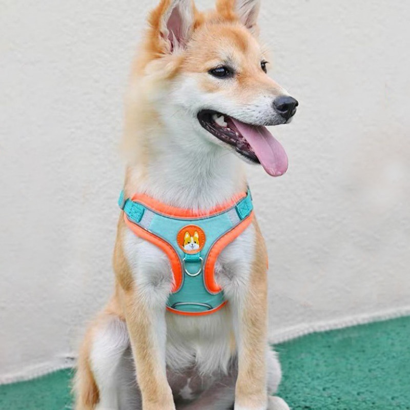 Adjustable Reflective Dog Harn - No Pull Dog Harness review and price