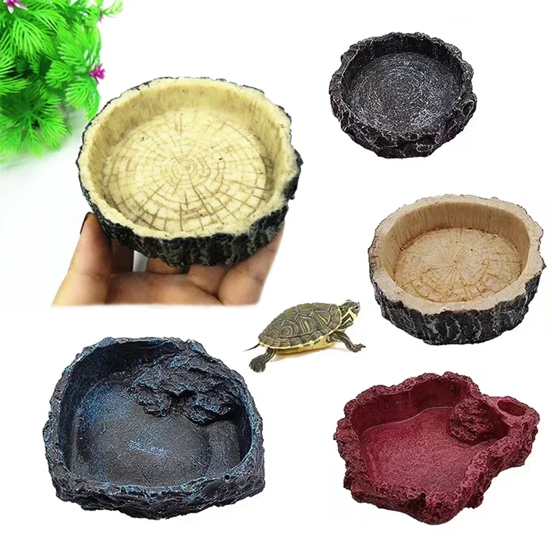 Pet Reptile Feeder Bowl Resin  - Pet Supplies Dropshipping review and price