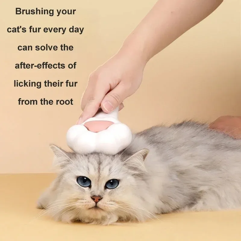 Cute Cat Paw Grooming Brush Pe - Pet Supplies Dropshipping review and price