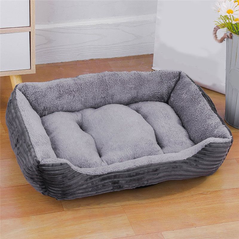 AEA9-Grey Dog Bed Pet Square P - Pet X Supplies review and price